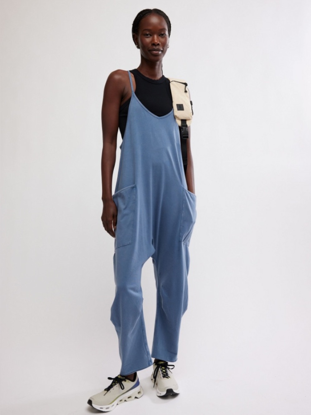 FP MOVEMENT Hot Shot Onesie Skyline Blue NWT Jumpsuit Romper - Picture 6 of 10